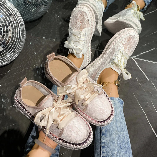 Round Toe Platform Loafers