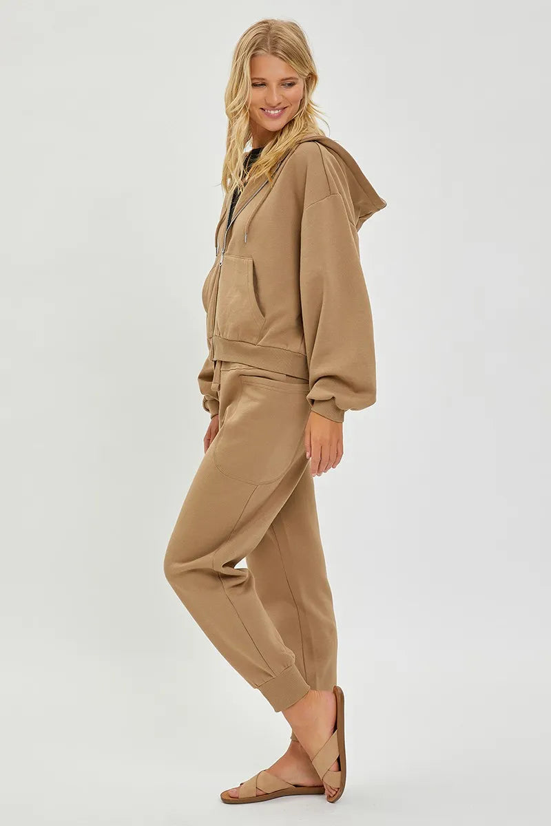 RISEN High Rise Relaxed Joggers