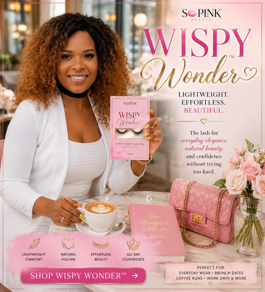 SO PINK BEAUTY Mink Eyelashes Variety Pack 5 Pairs