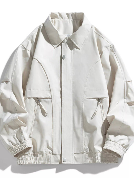 Men's Plus Size Casual Lightweight Long Sleeve Jacket