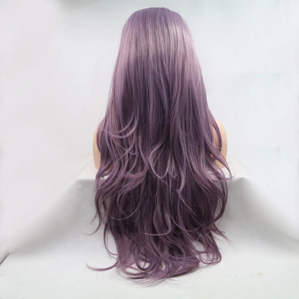 Gilded Strands™ Violet Wave Wig — 24"