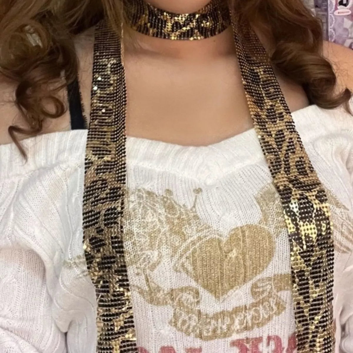 Sequin Glamour Scarf