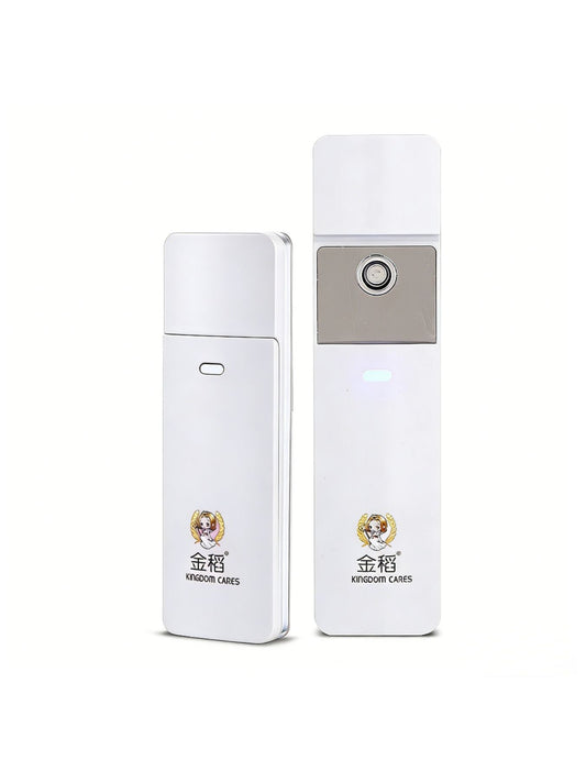 Portable Facial Mist Hydration Device – White
