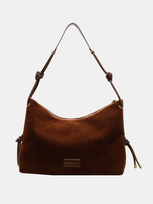 Stylish Suede Large Shoulder Bag for Every Occasion