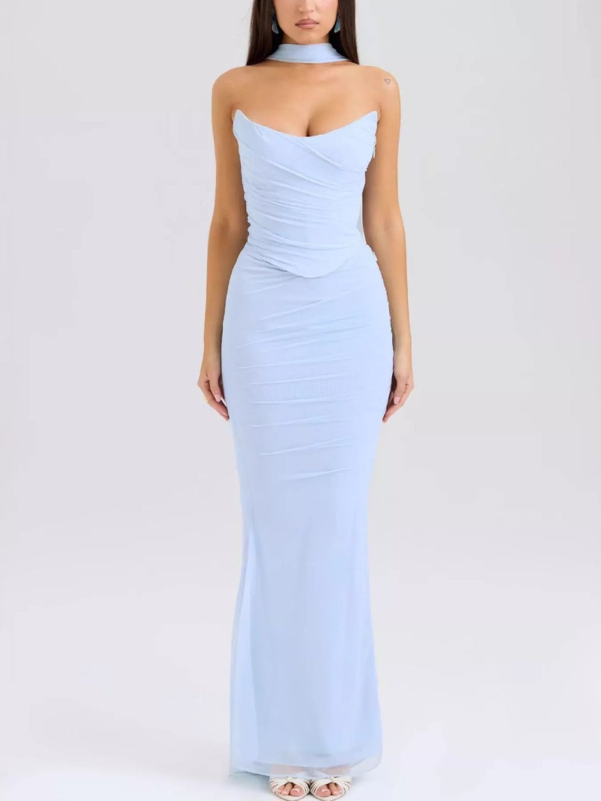 Tube Top and Maxi Skirt Set