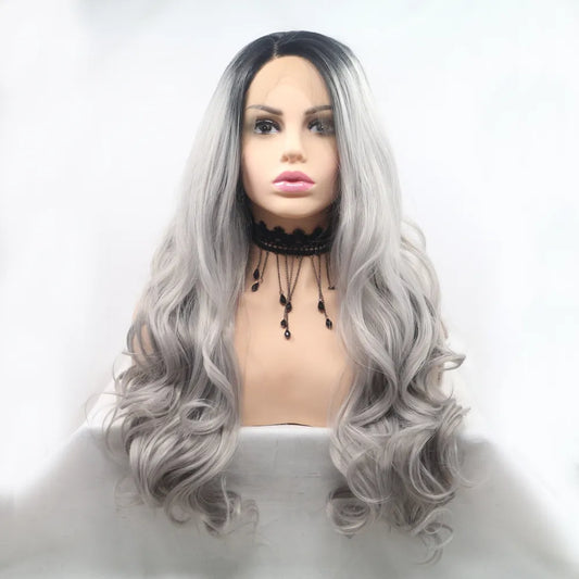 Gilded Strands™ Storm Wave Wig — 24"