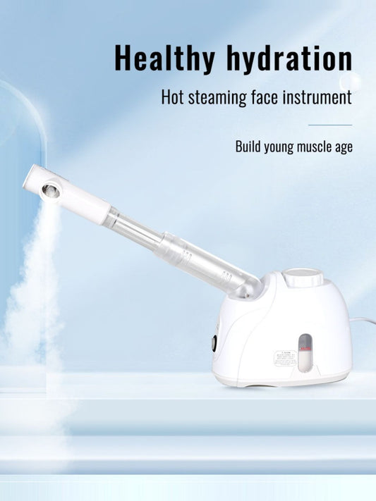 Facial Steamer & Hydration Device – Multi-Plug