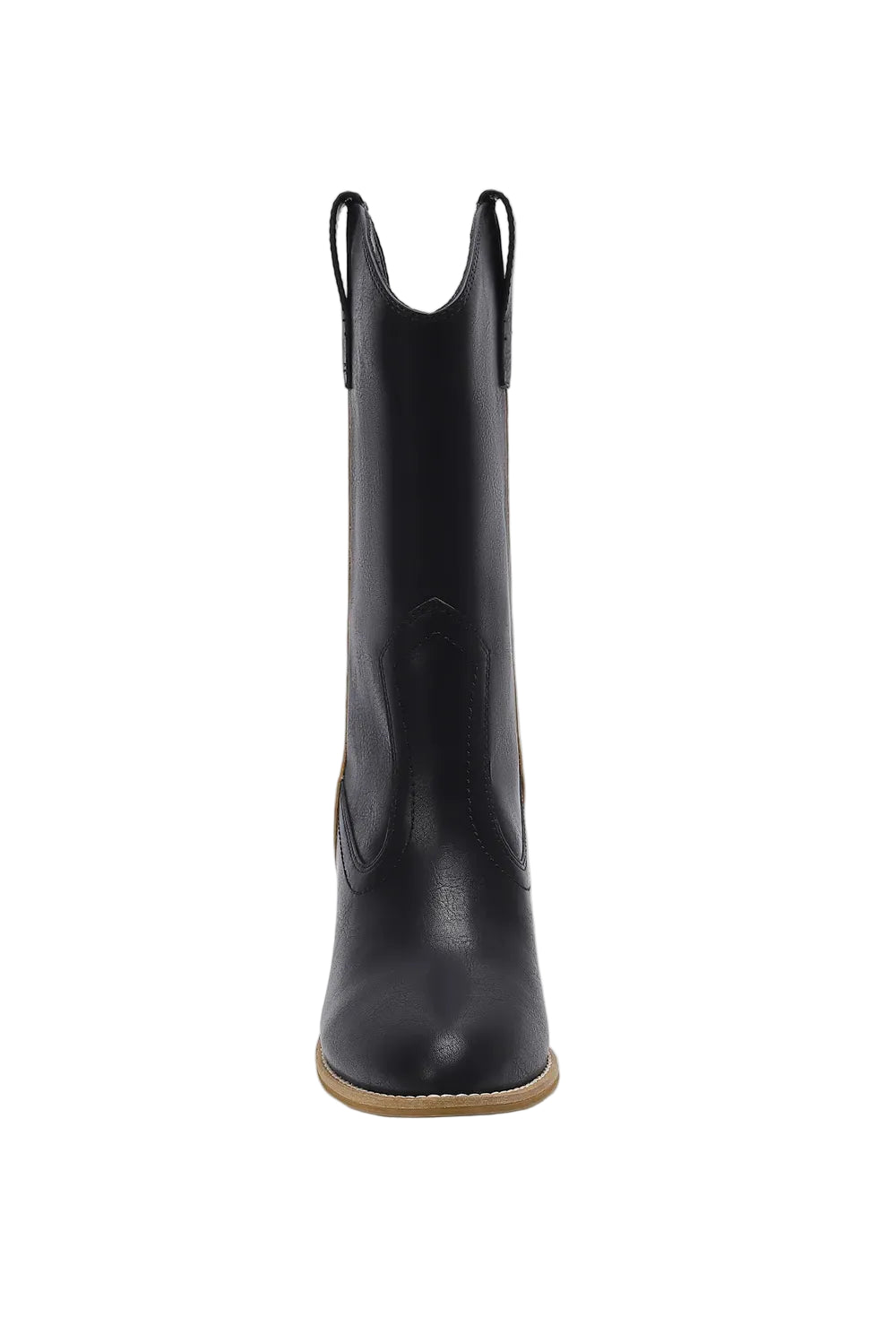 Beast Fashion Butterfly Cut Detail Point Toe Boots