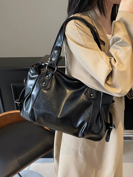 Vintage Style Leather Handbag