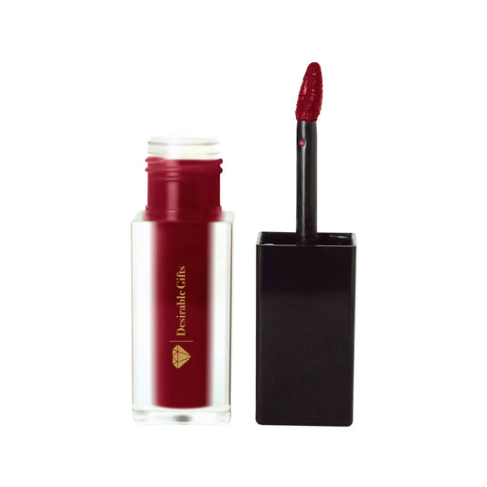 Seductive Matte Lip Stain - Dark Sienna for All-Day Glam