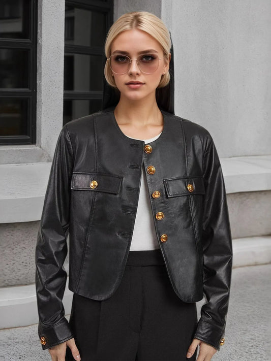 Button Up Long Sleeve Jacket