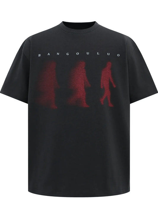 Men's Graphic Short Sleeve Oversized T-Shirt
