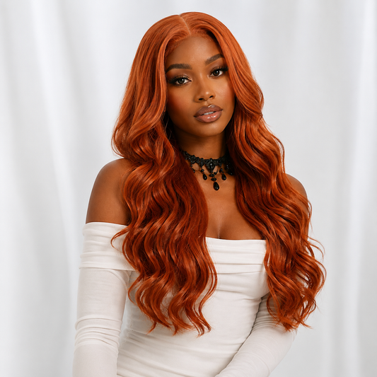 Gilded Strands™ Citrus Wave Wig — 24"