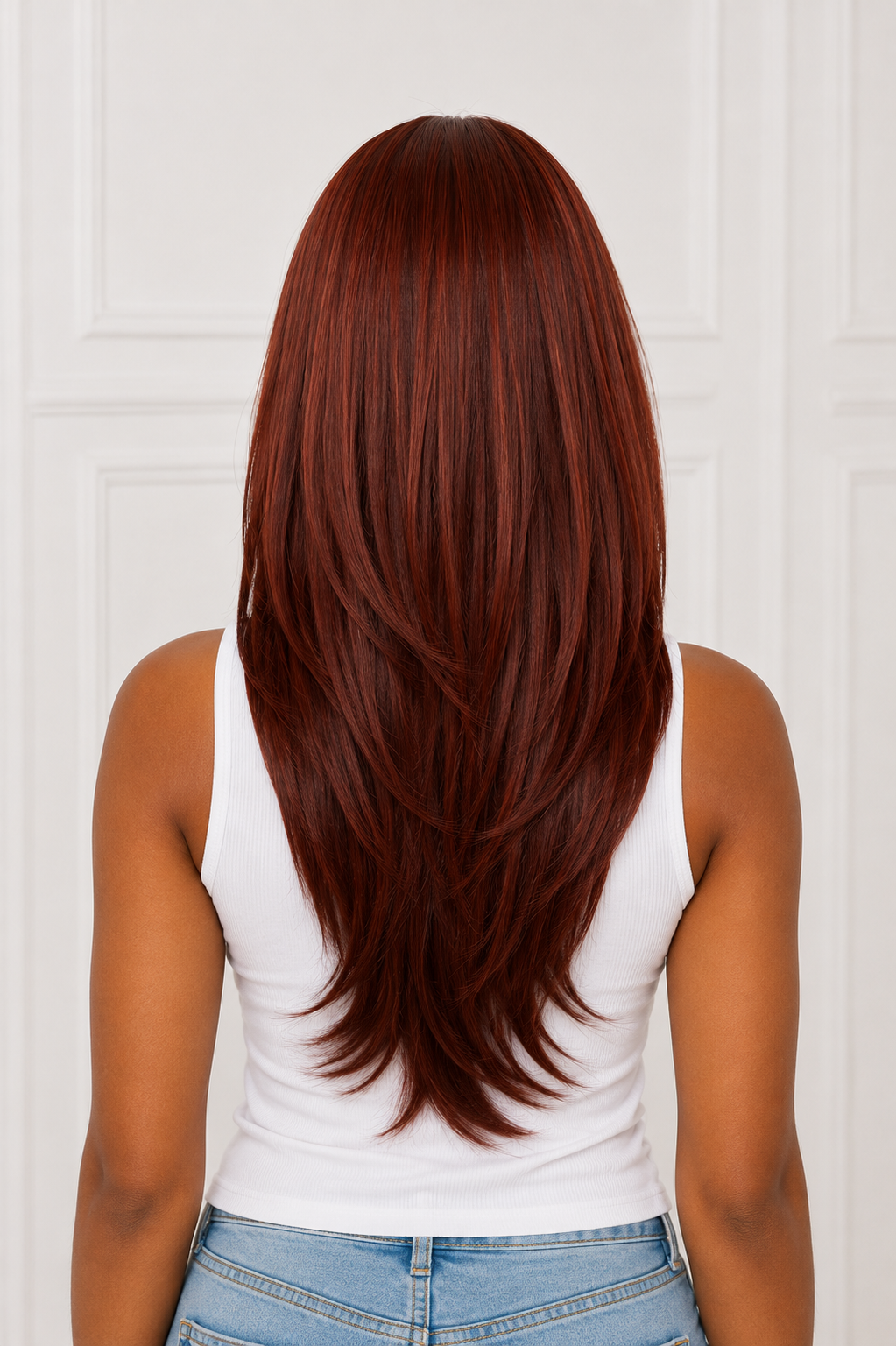 Gilded Strands™ Scarlet Wave Wig — 20"