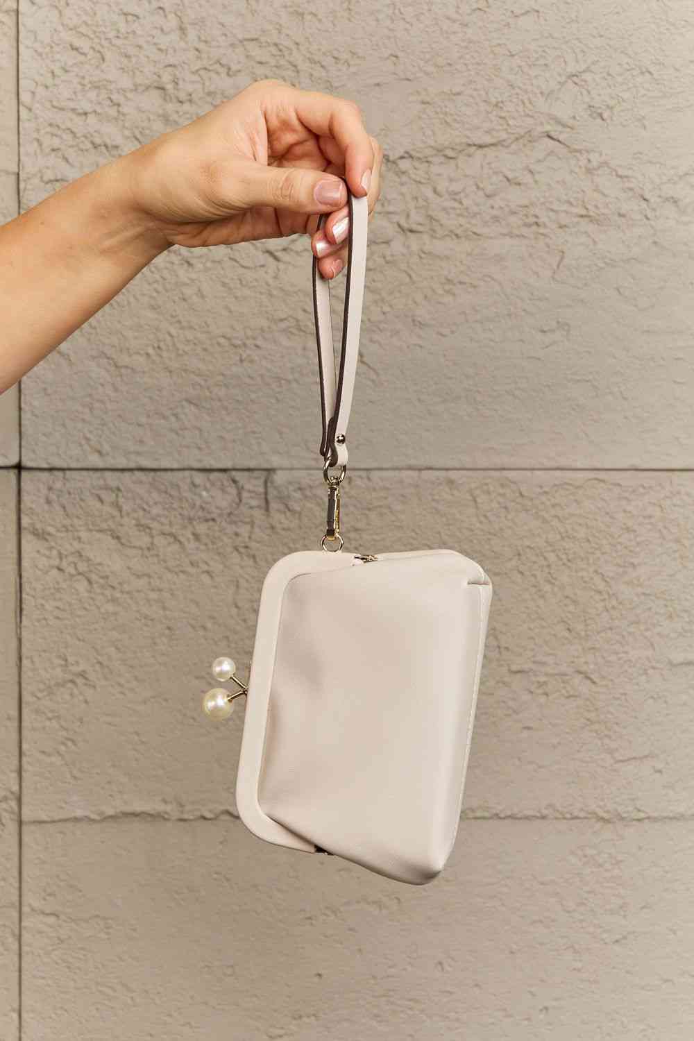 Nicole Lee USA Elise Pearl Coin Purse for Chic Style