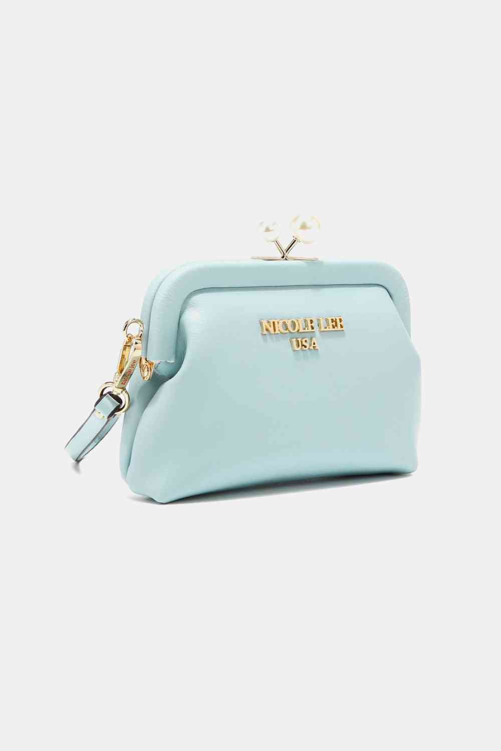 Nicole Lee USA Elise Pearl Coin Purse for Chic Style