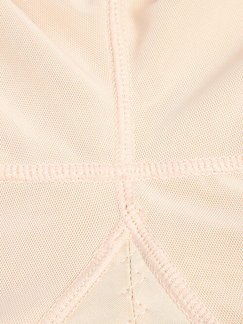Zip-Up Lace Long Sleeve Shaping Bodysuit – Full Size