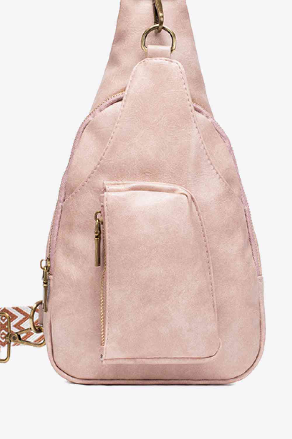 All The Feels PU Leather Sling Bag for Stylish Convenience