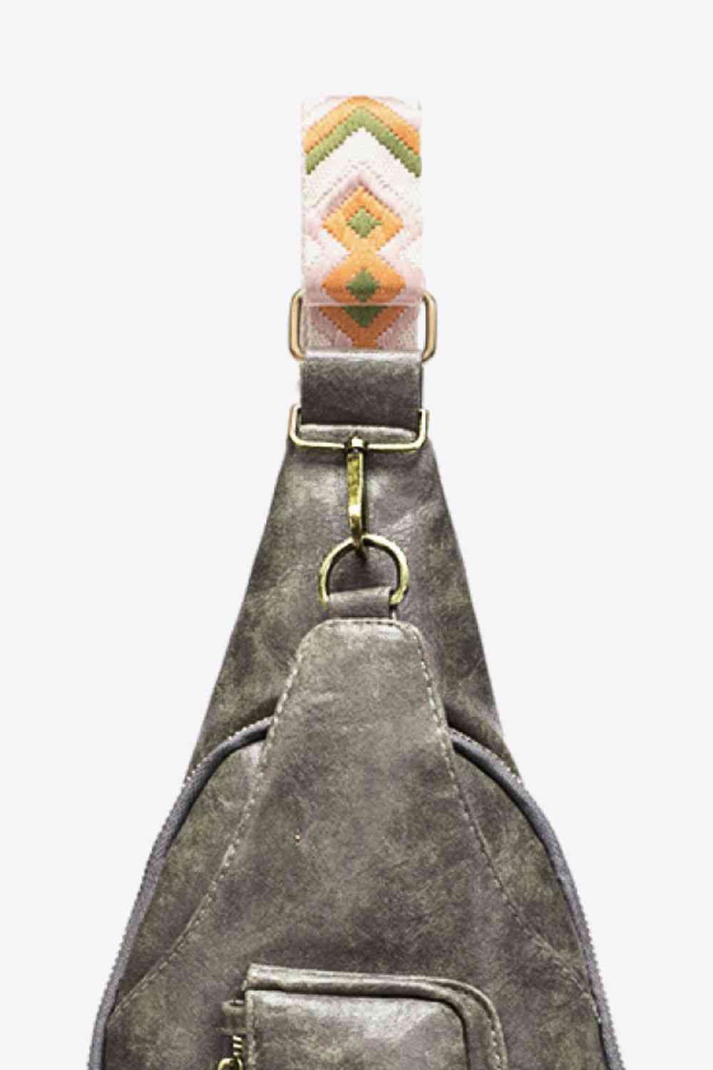 All The Feels PU Leather Sling Bag for Stylish Convenience